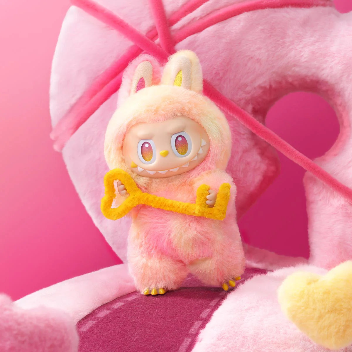Pop Mart Labubu The Monsters Big into Energy Series Vinyl Plush Pendant Sealed Case (1 Blind Box)