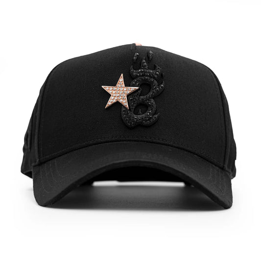 Gorra Barbas Hats B Star Rose Gold