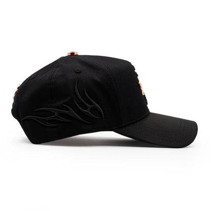 Gorra Barbas Hats B Star Rose Gold