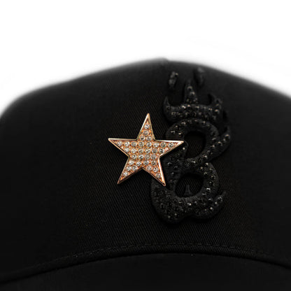 Gorra Barbas Hats B Star Rose Gold